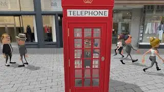 Red telephone box