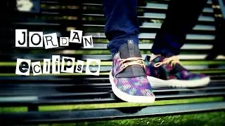 Jordan Eclipse Court Purple & Bright Citrus + On Feet HD