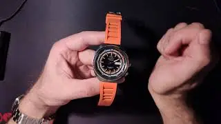 Orange FKM Rubber Strap from Aliexpress