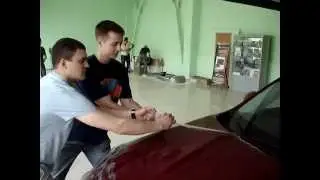После снятия оригинальной антигравийной плёнки 3М - поверхность авто как новенькое!
