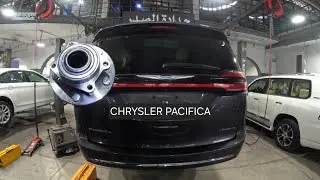 rear wheel hub bearing replacement .... chrysler pacifica
