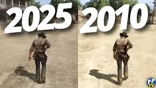 Red Dead Redemption - 4K 60FPS Native vs. Original (Side-by-Side Comparison)