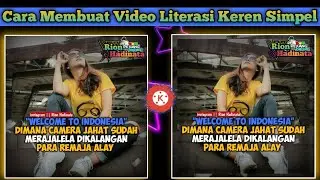 Story Wa Literasi Keren || Tutorial Cara Membuat Video Literasi Keren Di Kinemaster