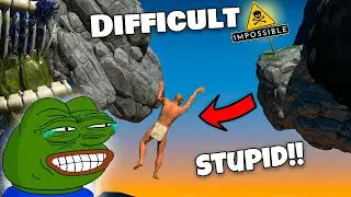 A *VERY* DIFFICULT GAME ABOUT CLIMBING MADE ME 😡RAGE SO HARD - Part 1 || YGY Gaming ||
