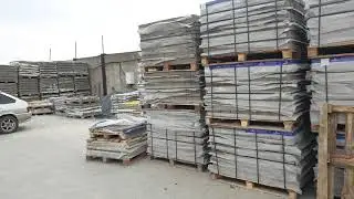 Наш склад тротуарной плитки.