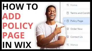 How to Add a Policy Page in Footer in Wix [QUICK GUIDE]