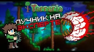Terraria 1.3 на андроид | Прохождение на ЭКСПЕРТЕ за лучника | начало #1