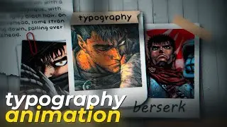 how to create stunning typography in after effects full tutorial