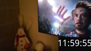 Iron Man Snaps His Fingers Perfectly Timed Into 2024!