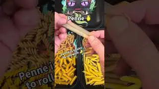 They pasta the test 🤌 ( Rolling with Pasta Noodles)