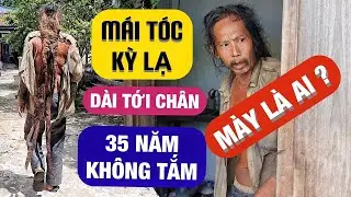 Nghẹt thở giây phút tiếp cận người đàn ông có “MÁI TÓC KỲ LẠ