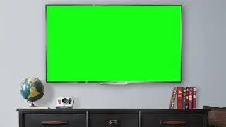 LCD Monitor Green Screen | Wall l LCD Green Screen no copyright