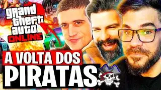 GTA V A VOLTA DOS PIRATAS | ROCKSTAR VAI DAR DINHEIRO + TRAJE ESPECIAL - Português BR 🏆 [+18]