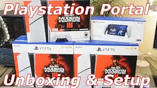 New Sony PlayStation Portal Unboxing Setup First Impression