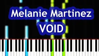 Melanie Martinez - VOID Piano Tutorial