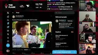 The Flank on Ghosty Staying With 100 Thieves !!