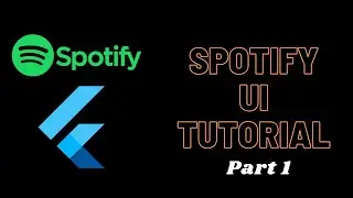 SPOTIFY UI TUTORIAL || PART 1 || OUTLINE AND SPLASH SCREEN || JOOKATE'S FLUTTER