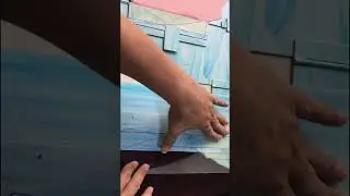 RẬP ÉP DIỄU TÚI XÉO CÓ NẸP VIỀN 3MM #shortvideo @ConDangCaitien  #condang #rapepdieutuixeo