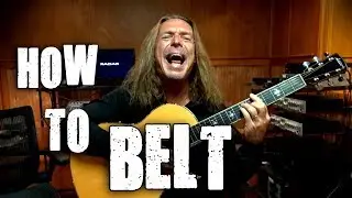 How To Belt - Belting Techniques - Voice Tutorial - Ken Tamplin Vocal Academy