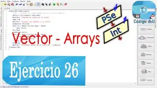 Número mayor de un vector en PSeInt (Ejercicio en PSeInt N°26)