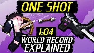 The Biggest Breakthrough in Minecraft Speedrunning History | One Shot SSG World Record Analysis