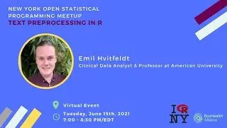 Emil Hvitfeldt - Text Preprocessing in R