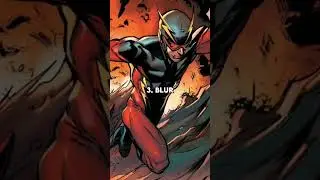 Fastest speedsters in DC and Marvel. #dc #marvel #shorts #comics