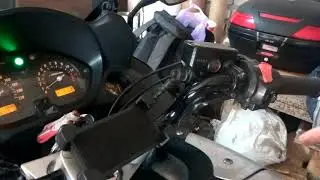 Первый запуск после зимы  Honda cbf 600s 2004 г.
