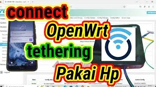 Cara connect stb openwrt pakai tethering hp
