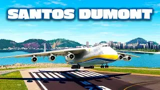 Pousando aviões grandes no aeroporto Santos Dumont
