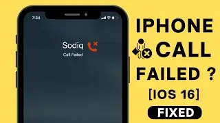 How To Fix Call failed on iPhone In iOS 16.5 - FIXED