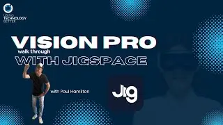 Jigspace walkthrough on Vision Pro