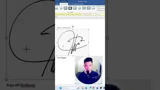 CARA MENAMBAHKAN TANDA TANGAN ASLI DI MICROSOFT WORD