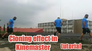 Cloning effect in Kinemaster tutorial