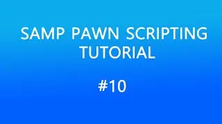 [Deutsch] Samp Pawn Scripting Tutorial #10.1 - Register/Login System erstellen [HD]