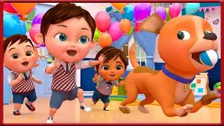Bingo School Dog Song - baby song - Nursery Rhymes | Banana Cartoon