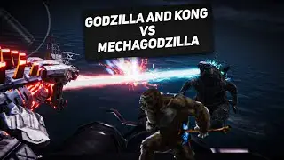 Godzilla and Kong vs MechaGodzilla in PUBG MOBILE Titan Last Stand | Biggest fight ever | PUBG BGMI