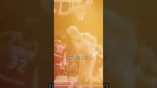 Larry Bird INSANE Behind The Backboard Shot #nba #celtics #larrybird #shorts #fyp #thesportsloungeyt