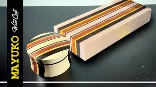 TWIN JARS, woodturning