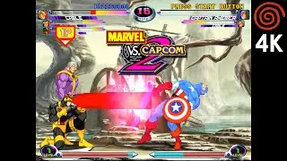 Marvel vs. Capcom 2 (4K / 2160p / 60fps) | Redream Emulator (Premium) on PC | Sega Dreamcast