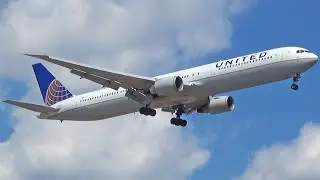 A330, B767, B757 | Newark Spotting Compilation #6 : Landings at EWR (HD Plane Spotting)