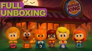 Halloween Scooby Doo  x  Burger King  👉  2015 Collaboration Full UNBOXING  🍔