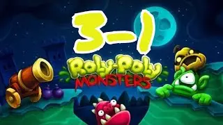 Crush the Monsters Roly Poly PRO Walkthrough all level 3-1 