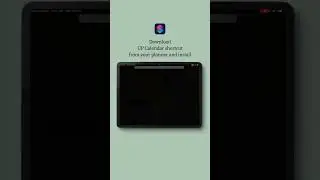 How to install Apple Shortcut for digital planner with Apple Calendar Google Calendar links on iPad