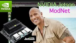 Nvidia Jetson ModNet ( Remove and Change background image )
