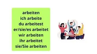 Mein Tag  2 Ich schlafe, du schläfst.