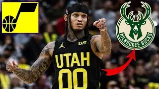 JORDAN CLARKSON TRADE RUMORS: WILL THE JAZZ MAKE A BIG MOVE? MILWAUKEE BUCKS EYE JORDAN CLARKSON!