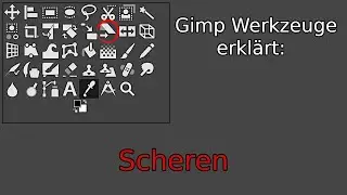 GIMP tool Scissors