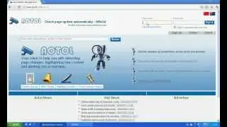 Web Page Change Monitor Service: Aotol