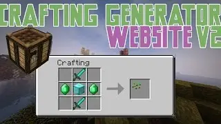Custom crafting recipes GENERATOR (v2.0) | Minecraft 1.9 One command Block